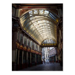 Sepiabild von Leadenhall Markt London Postkarte