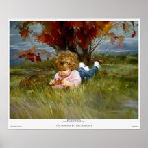 September-Mädchen Plakatdruck
