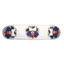 Serbien-Stern Personalisierte Decks
