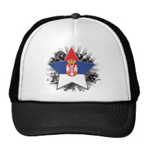 Serbien-Stern Truckermütze