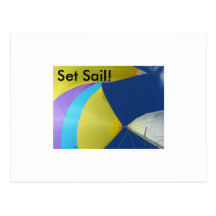 Set-Segel! Postkarte