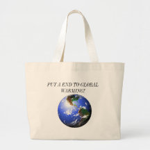 SETZEN SIE EIN ENDE ZUR GLOBALEN ERWÄRMUNG! TASCHEN