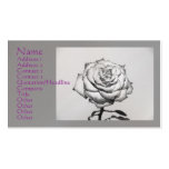 Sexy einfarbige Rose Visitenkarte