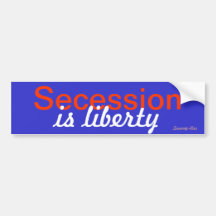 Sezession ist Freiheit! Auto Sticker