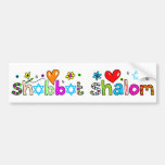 Shabbat, Shalom Autosticker
