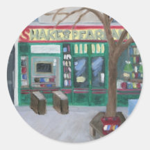 "SHAKESPEARE IN PARIS " STICKER