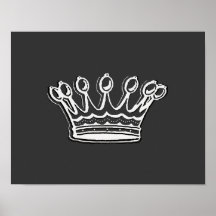 Shakespeare-Krone ~ Druck/Plakat