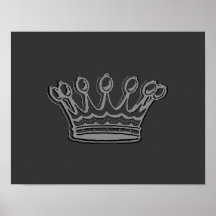 Shakespeare-Krone ~ Druck/Plakat