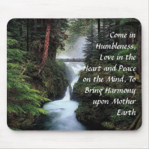 Shamanic Gebet Mousepad