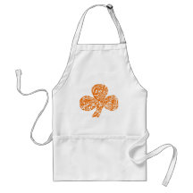 Shamrock Design Aprons