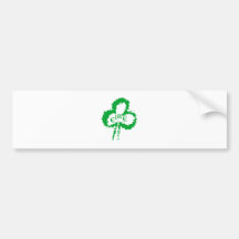 Shamrock Irland Ireland Eire Auto Sticker