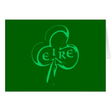 Shamrock Irland Ireland Eire Karte