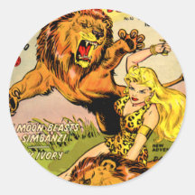 Sheena Königin des Dschungels Stickers