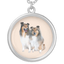Sheltie Halskette