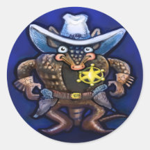 Sheriff Dillo Aufkleber