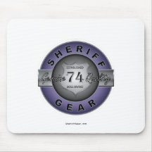 Sheriff-Gang-Logo, SheriffGear.com Mousepad