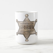 Sheriff-Stern Tee Tasse
