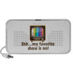 Shh My Favorite Show Is On Television iPhone Speaker