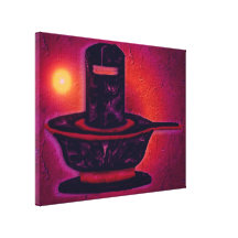 Shivlinga2 dehnte Leinwand-Druck aus Leinwanddrucke