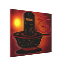 Shivlinga4 dehnte Leinwand-Druck aus Leinwand Drucke