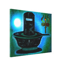Shivlinga5 dehnte Leinwand-Druck aus Leinwand Drucke