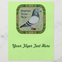 Show Racer Framed Personalized Flyer