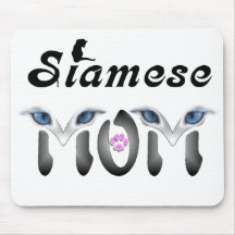 Siamesische Mamma-Geschenke Mousepads