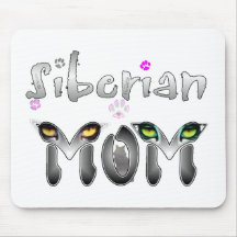 Sibirische Katzen-Mamma-Geschenke Mauspad
