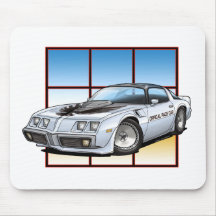 Sicherheitsauto Transportes morgens Mousepad