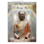 Siddhartha Gautama Statue Grußkarte