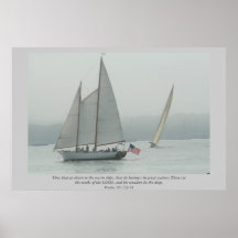 Sie, die gehen unten zum Meer in den Schiffen… Sch Posterdrucke