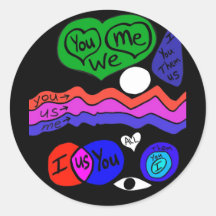Sie ich wir, I sie wir Stickers