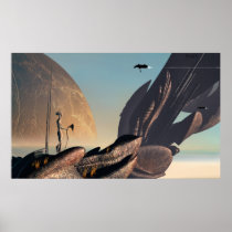 Sie kamen vom Himmel - Scifiplakat poster