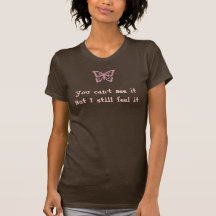 Sie können es nicht sehen - Fibromyalgia-Bewusstse T-shirts