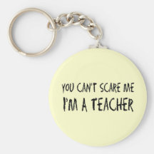 Sie können mich nicht erschrecken Keychain Schlüsselband
