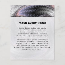 Sie spinnen mich um - Fraktal-Kunst Bedruckte Flyer