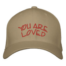 SIE WERDEN GELIEBT BESTICKTES CAP