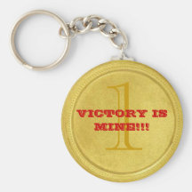 Sieg ist Bergwerk Keychain Schlüsselbänder