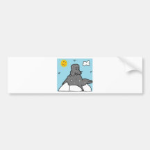 Siegel auf Eis Auto Sticker