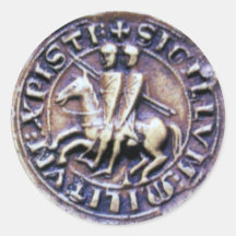 SIEGEL DER RITTER TEMPLAR STICKER