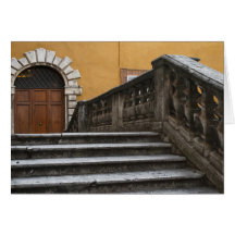 Siena, Toskana, Italien - niedrige Winkelsicht von Karten