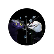 Sifl und Olly "Raum-u. Zeit-" Uhr Wanduhren