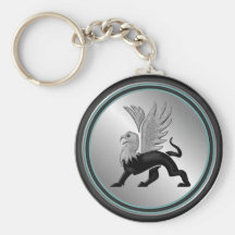 Silberner Greif Schlüsselbänder