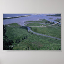 Siletz Bucht-Staatsangehörig-Schutzgebiet Posterdruck