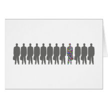 Silhouette Männer men Grußkarten