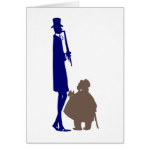 Silhouetten silhouettes Männer men Grußkarten