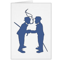Silhouetten silhouettes Männer men Karten