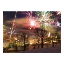 Silvesterabend-Feuerwerke in Niederau Tirol Österr Ankündigung