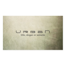 Simple and Modern Abstract Artist Business Card