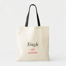 Single und verfügbares einkaufstaschen